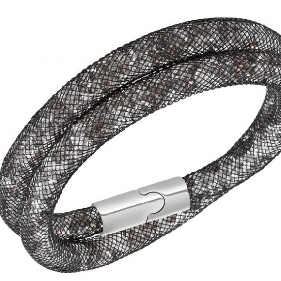 Swarovski Stardust Double Wrap Crystal Bracelet - Picture 2 of 15